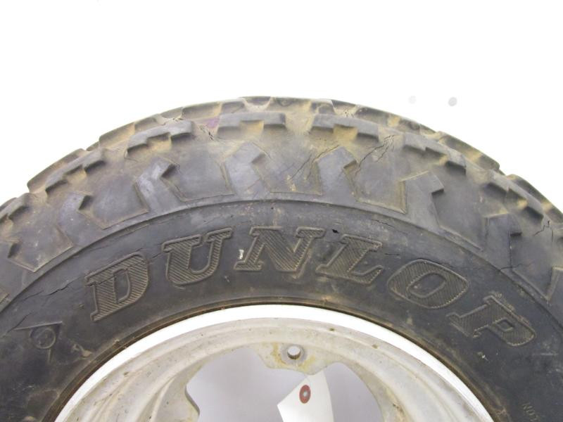 86 Kawasaki KXT 250 Tecate 3 OEM Front Wheel Dunlop KT Tire 11x7